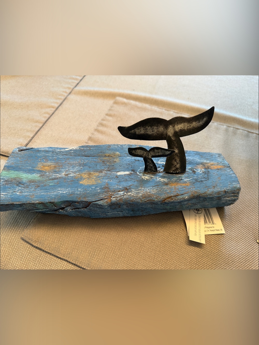 Driftwood Ddl whale tail table accent